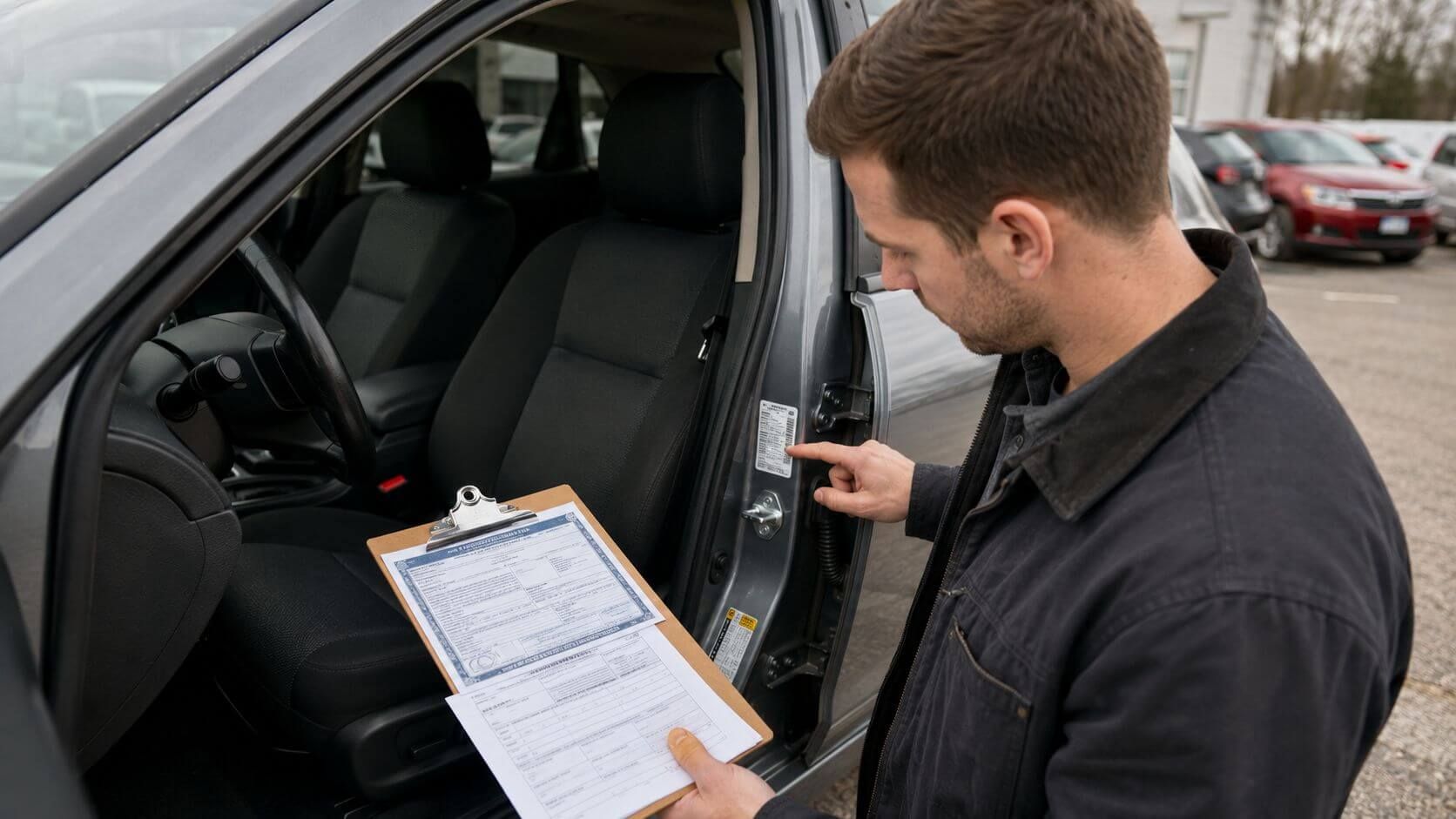 how-to-match-vin-car-title-registration-door-sticker